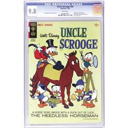 Uncle Scrooge #66 (Gold Key, 1966) CGC NM/MT 9.8 
