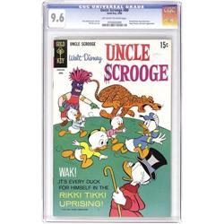 Uncle Scrooge #80 (Gold Key, 1969) CGC NM+ 9.6 