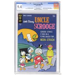 Uncle Scrooge #81 (Gold Key, 1969) CGC NM 9.4 