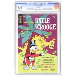 Uncle Scrooge #83 (Gold Key, 1969) CGC NM 9.4 