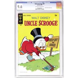 Uncle Scrooge #87 (Gold Key, 1970) CGC NM+ 9.6 