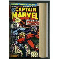 Captain Marvel #21-50 Bound Volumes 