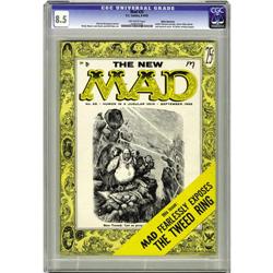 Mad #25 White Mountain pedigree (EC, 1955) CGC VF+ 8.5 