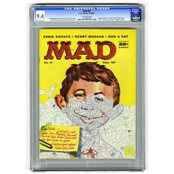 Mad #41 (EC, 1958) CGC NM 9.4 Off-white pages 