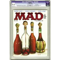 Mad #42 Gaines File pedigree (EC, 1958) CGC NM 9.4 