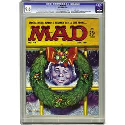 Mad #44 Pacific Coast pedigree (EC, 1959) CGC NM+ 9.6 