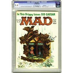 Mad #55 Pacific Coast pedigree (EC, 1960) CGC NM 9.4 