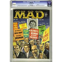 Mad #56 Pacific Coast pedigree (EC, 1960) CGC NM 9.4 
