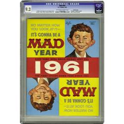 Mad #61 Pacific Coast pedigree (EC, 1961) CGC NM- 9.2 