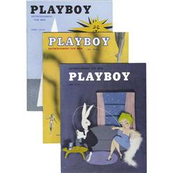 Playboy #7-13 Group (1954) Condition: Average FN+ 