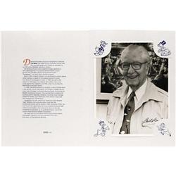 Carl Barks Limited Edition Signed Photograph #1031/1092 