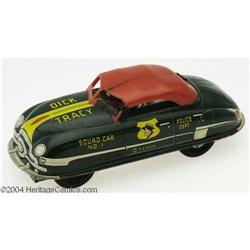 Dick Tracy Squad Car No. 1 - Friction Wind/Red Roof 