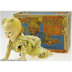 Dick Tracy''s Bonny Braids Mechanical Doll with Box 