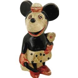 Minnie Mouse Plaster Coin Bank (circa 1930s) 