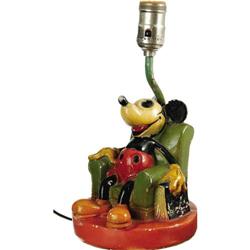 Mickey Mouse Table Lamp (Soreng Manegold, 1936) 