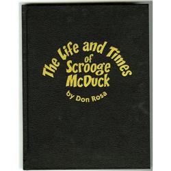 The Life and Times of Scrooge McDuck Signed by Rosa 