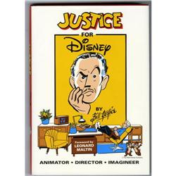 Justice for Disney Signed by Bill Justice (1992) 