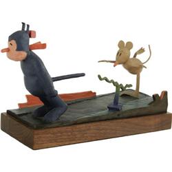 Gary Ernest Smith - Krazy Kat Classic Bronze Sculpture 