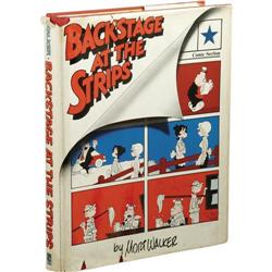 Mort Walker - Backstage At The Strips - First Printing 