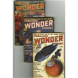 Thrilling Wonder Stories (pulp) Group (1938-40) 