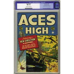 Aces High #1 Gaines File 1/12 (EC, 1955) CGC NM+ 9.6 