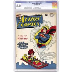 Action Comics #102 (1946) CGC VF 8.0 Off-white pages 