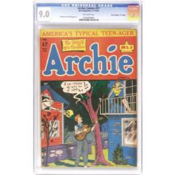 Archie Comics #17 Davis Crippen ("D" Copy) VF/NM 9.0 