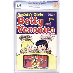 Archie's Girls, Betty and Veronica #1 ("D" Copy) 9.0 
