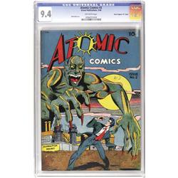 Atomic Comics #2 Davis Crippen ("D" Copy) pedigree (Gre 