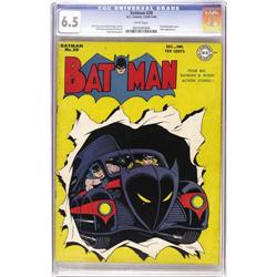 Batman #20 (DC, 1943) CGC FN+ 6.5 White pages 