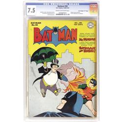 Batman #38 Davis Crippen ("D" Copy) pedigree (DC, 1946) 
