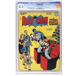 Batman #45 (1948) CGC VF+ 8.5 Off-white to white pages 