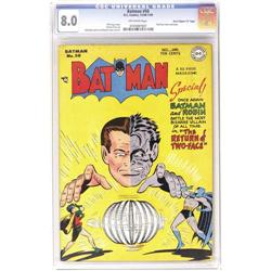 Batman #50 Davis Crippen ("D" Copy) pedigree (DC, 1948) 