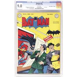 Batman #53 Davis Crippen ("D" Copy) pedigree (DC, 1949) 