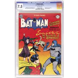 Batman #62 (DC, 1950) CGC VF- 7.5 Off-white pages 