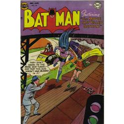Batman #74 Davis Crippen ("D" Copy) pedigree (DC, 1952) 