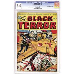 The Black Terror #7 Davis Crippen ("D" Copy) pedigree 