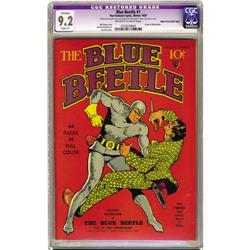 Blue Beetle #1 Mile High pedigree (Fox, 1939) NM- 9.2 
