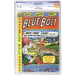 Blue Bolt #102 Mile High pedigree (1949) NM- 