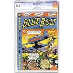 Blue Bolt #103 ("D" Copy) CGC VF+ 8.5 