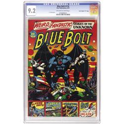Blue Bolt #110 Davis Crippen ("D" Copy) pedigree (Star 