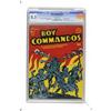 Image 1 : Boy Commandos #1 (DC, 1942) CGC VF+ 8.5 Off-white pages 