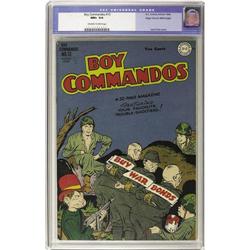Boy Commandos #13 Mile High pedigree (1945) CGC NM+ 9.6 