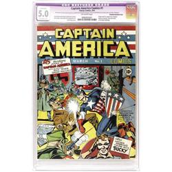 Captain America Comics #1 (1941) CGC Apparent VG/FN 5.0 