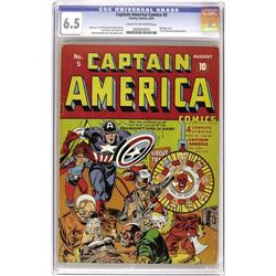 Captain America Comics #5 (Timely, 1941) CGC FN+ 6.5 