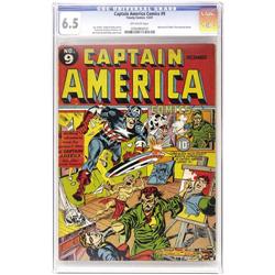 Captain America Comics #9 (Timely, 1941) CGC FN+ 6.5 