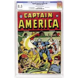 Captain America Comics #30 (Timely, 1943) CGC VF+ 8.5 