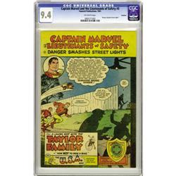 Captain Marvel and the Lieutenants of Safety #3 NM 9.4 