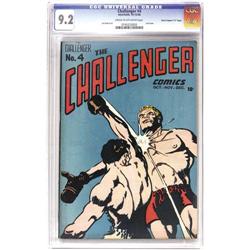 Challenger #4 "D" Copy CGC NM- 9.2 