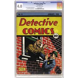 Detective Comics #11 (DC, 1938) CGC VG 4.0 